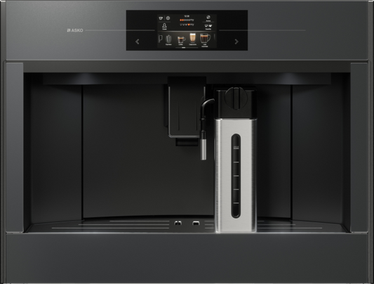 ASKO CM8478GG Elements Built-In Coffee Machine Pearl Grey