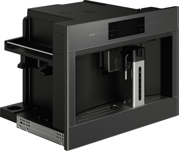 ASKO CM8478GG Elements Built-In Coffee Machine Pearl Grey