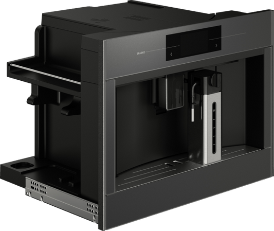 ASKO CM8478GG Elements Built-In Coffee Machine Pearl Grey