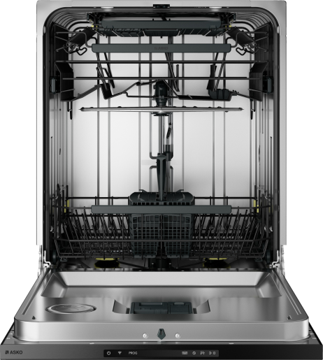 ASKO DBI565IK.BS.AU 82cm Logic Series 6 Built-In Dishwasher Black Steel