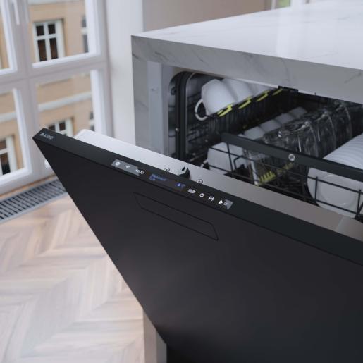ASKO DBI565IK.BS.AU 82cm Logic Series 6 Built-In Dishwasher Black Steel