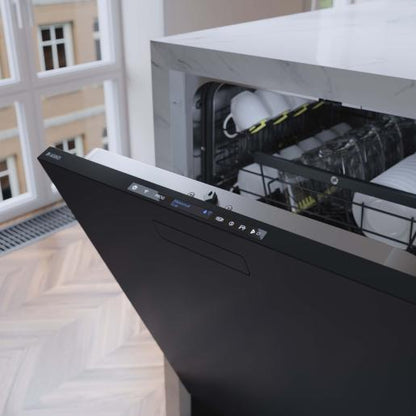 ASKO DBI565IK.BS.AU 82cm Logic Series 6 Built-In Dishwasher Black Steel