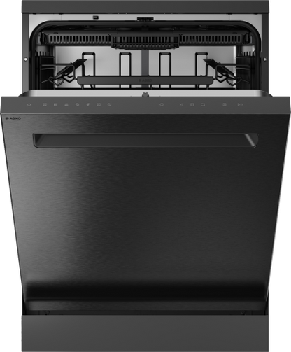 ASKO HDFS143B.BS.AU Core Series 2 Freestanding Dishwasher Black Steel