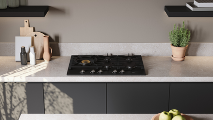 ASKO HG1776AD 75cm Craft Series 1 Gas Cooktop Graphite Black