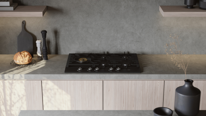 ASKO HG1776AD 75cm Craft Series 1 Gas Cooktop Graphite Black