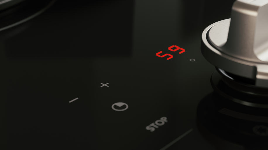 ASKO HG8954MGD1 90cm Gas Cooktop Matt Black Ceramic Glass