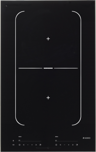 ASKO HI1355G Premium Domino Induction Cooktop Black Ceramic Glass