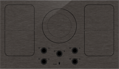 ASKO HI1994M 90cm Induction Cooktop Brushed Matt Black Glass