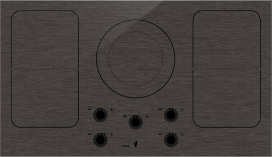 ASKO HI1994M 90cm Induction Cooktop Brushed Matt Black Glass