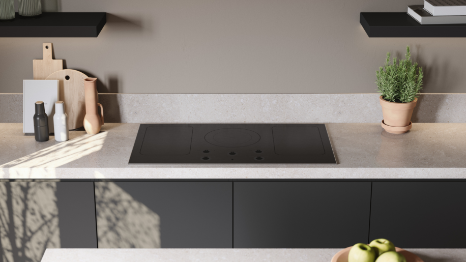 ASKO HI1994M 90cm Induction Cooktop Brushed Matt Black Glass