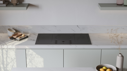 ASKO HI1994M 90cm Induction Cooktop Brushed Matt Black Glass