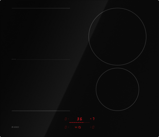 ASKO HI2642FBG1 60cm Series 2 Induction Cooktop Black