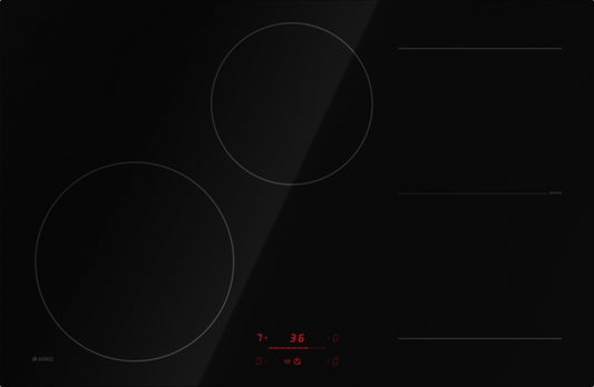 ASKO HI2842FBG1 80cm Series 2 Induction Cooktop Black
