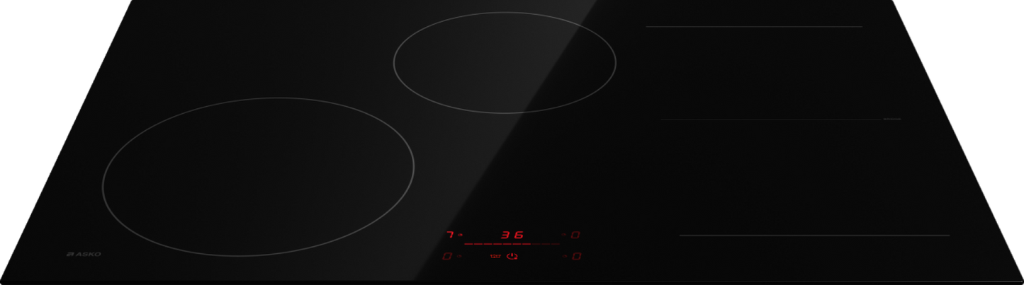 ASKO HI2842FBG1 80cm Series 2 Induction Cooktop Black