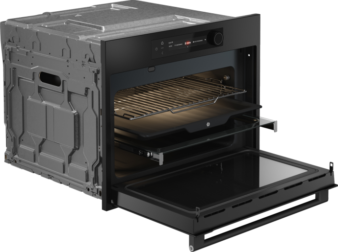ASKO OCM64GSH.AU 45cm Craft Series 6 Combi Microwave Oven Graphite Black