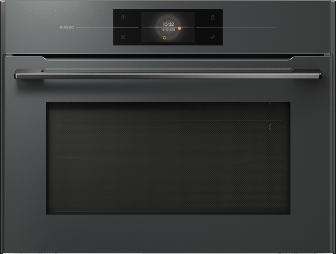 ASKO OCM8478GG 45cm Elements Combi Microwave Oven Pearl Grey