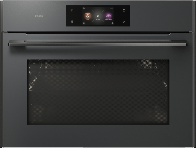 ASKO OCM8478GG 45cm Elements Combi Microwave Oven Pearl Grey