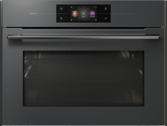 ASKO OCM8478GG 45cm Elements Combi Microwave Oven Pearl Grey