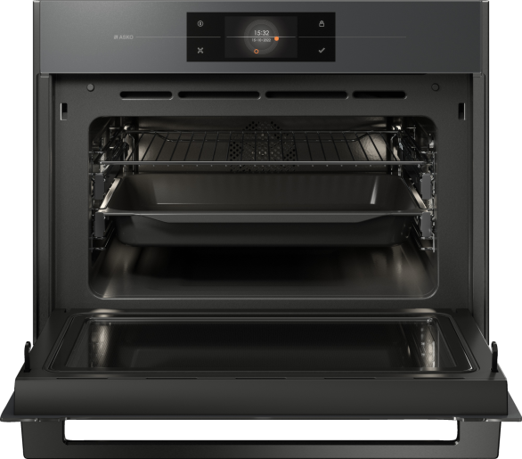 ASKO OCM8478GG 45cm Elements Combi Microwave Oven Pearl Grey