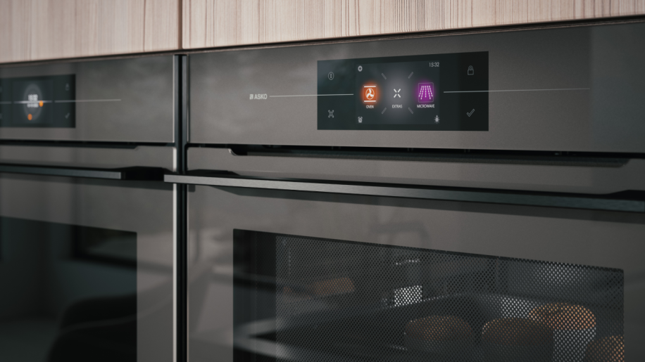 ASKO OCM8478GG 45cm Elements Combi Microwave Oven Pearl Grey