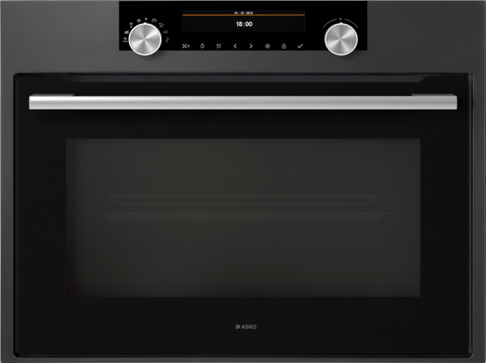 ASKO OCM8487A 45cm Craft Combi Microwave Oven Anthracite