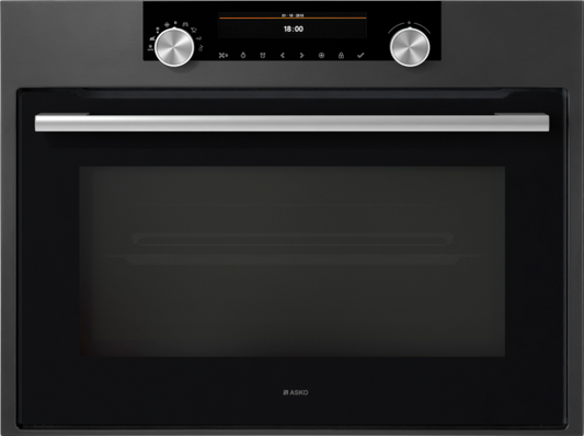 ASKO OCM8487A 45cm Craft Combi Microwave Oven Anthracite