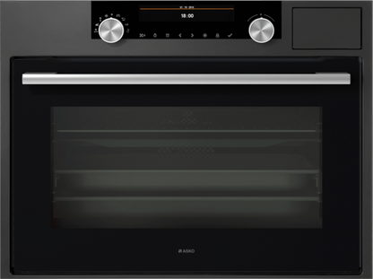 ASKO OCS8487A 45cm Craft Combi Steam Oven Graphite Black