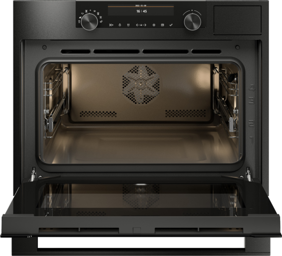 ASKO OCS8487B 45cm Craft Combi Steam Oven Black Steel