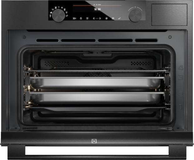ASKO OCS8487B 45cm Craft Combi Steam Oven Black Steel