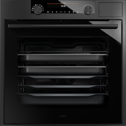 ASKO OCS8687B 60cm Craft Combi Steam Oven Black Steel