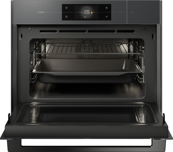 ASKO OCSM8478GG 45cm Elements Series 8 5-in-1 Combi Oven Pearl Grey