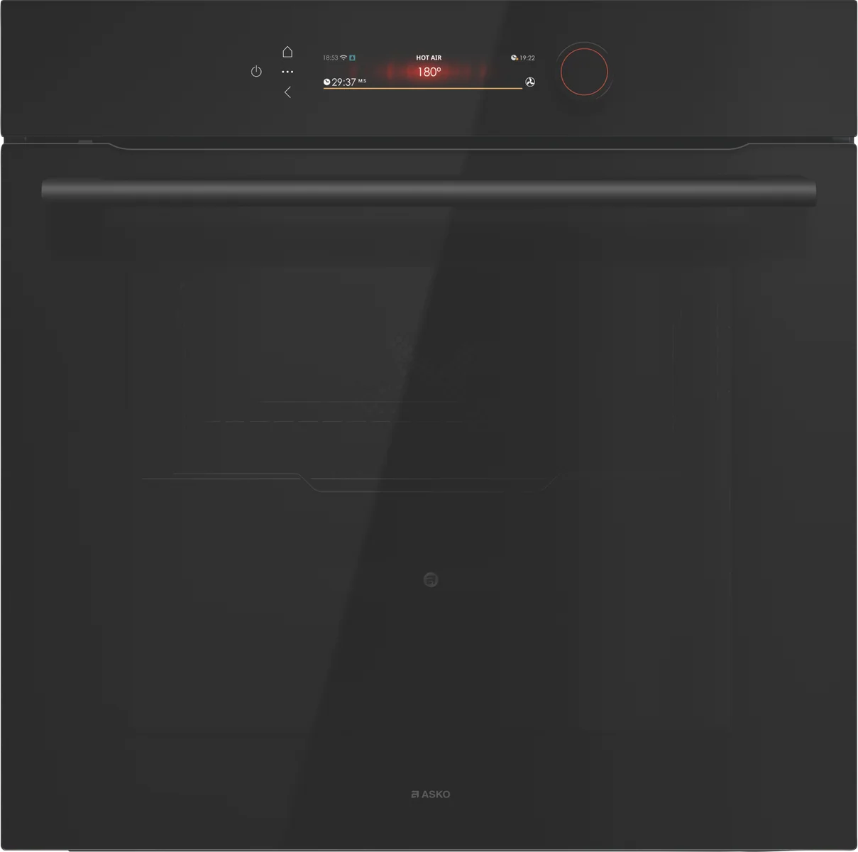 ASKO OTP56BGH.AU 60cm Craft Series 5 Pyrolytic Oven in Black Glass