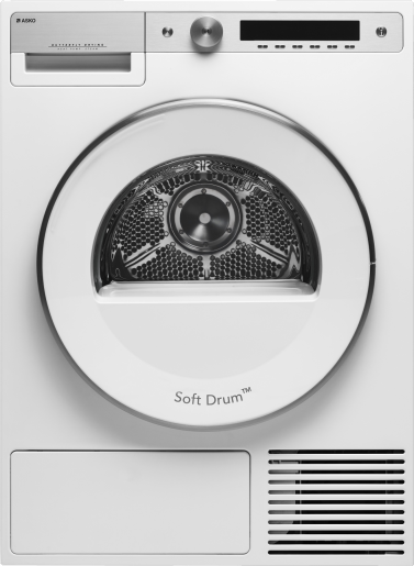 ASKO T608HX.W.AU 60cm Style Heat Pump Dryer, 8kg in White